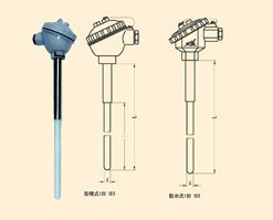 無固定裝置熱電偶