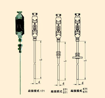 扁接插式鎧裝熱電偶